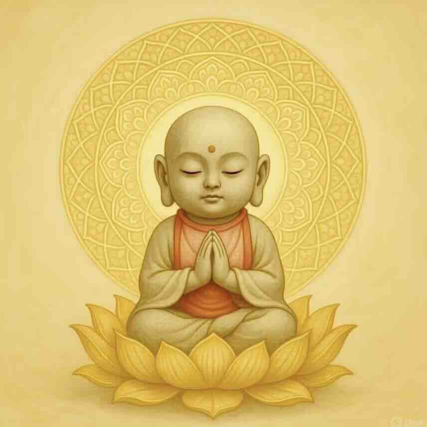 001-AKAI-ON-KOROKORO-JIZO-red-apron-1.