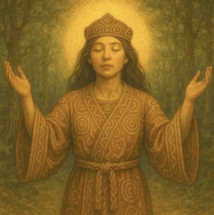 004-Prayer of the Jōmon Era / Image of Japan circa 10,000 BCE The Wonder of the Jomon Erav