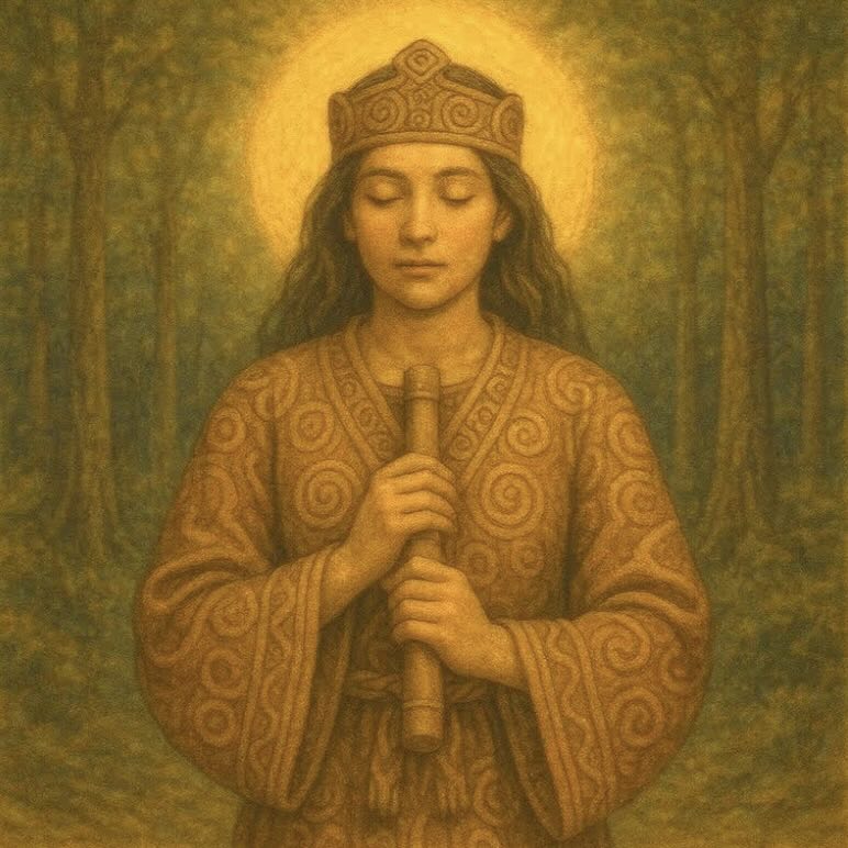 005-Prayer of the Jōmon Era / Image of Japan circa 10,000 BCE