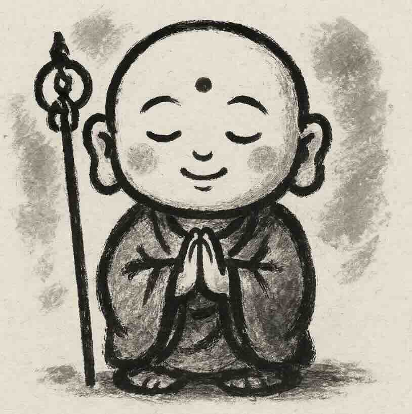 008 - POWERFUL-JIZO Japanese Simplicity - Silent Prayer