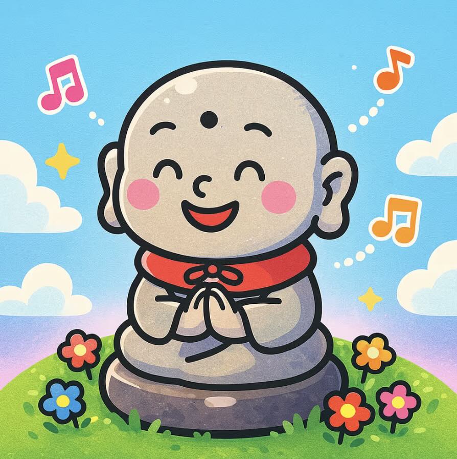 012-JIZO-AKAI-ON-KOROKORO nft-G010-JZ-A0012