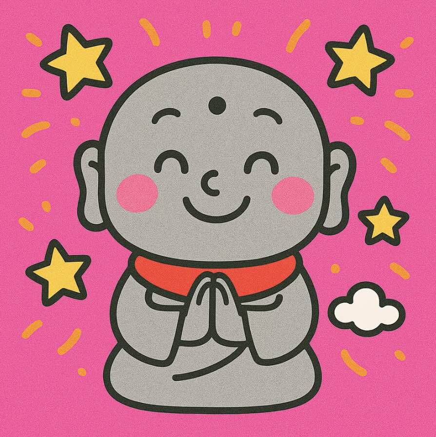 015-JIZO-AKAI-ON-KOROKORO nft-G010-JZ-A0015