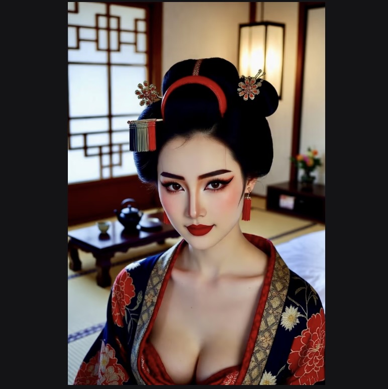 006-Silent Oiran – Prayer Guardian - JAPANESE BEAUTY -