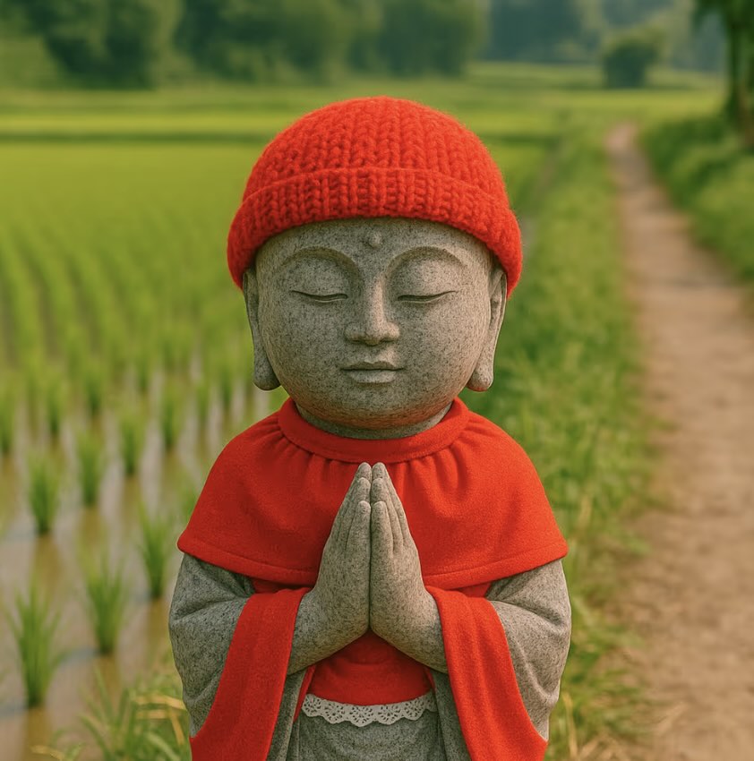 Omamori Jizo – Rice Fields nft-G009-JZ-A0015