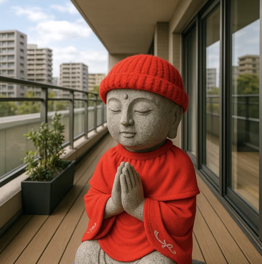 Omamori Jizo – Balcony nft-G009-JZ-A0019