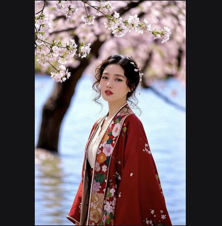 Crimson Sakura Reflections nft-G015-JL-A0014