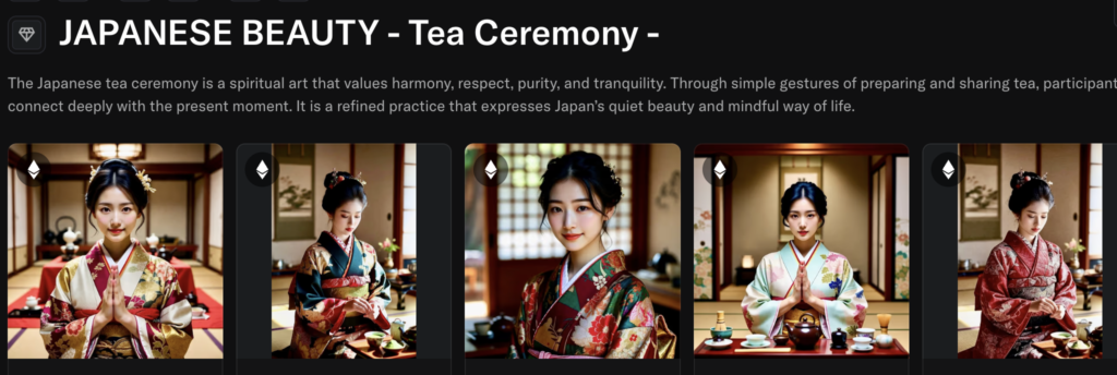 G015-JAPANESE BEAUTY - Tea Ceremony -5