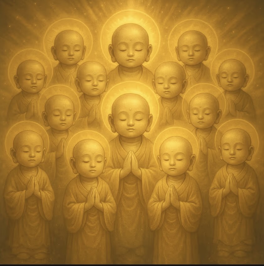 Silent Prayer Jizo - POWERFUL JIZO nft-G012-JZ-A0003