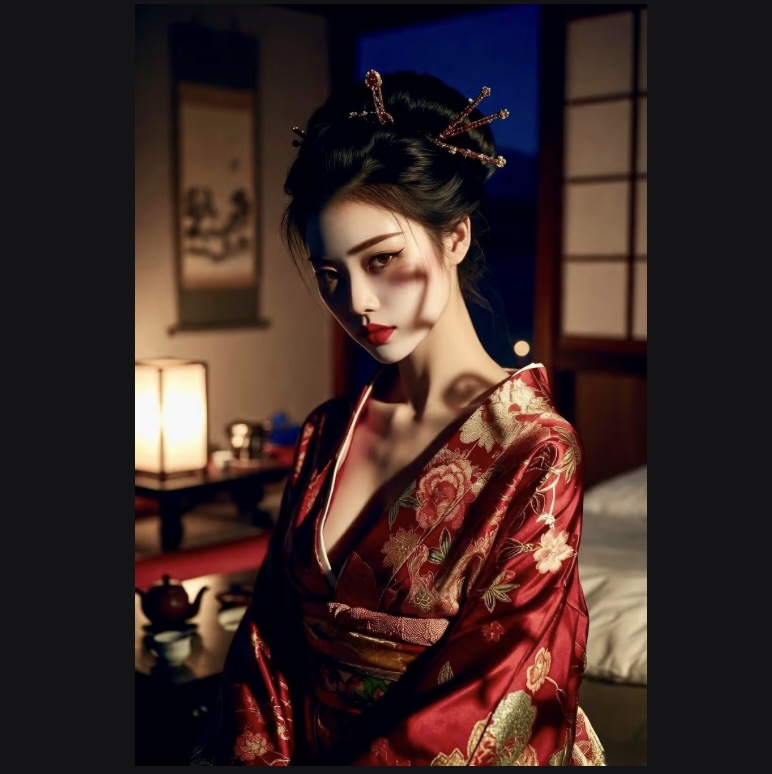 008-Silent Oiran – Prayer Guardian 008 – Japanese Beauty
