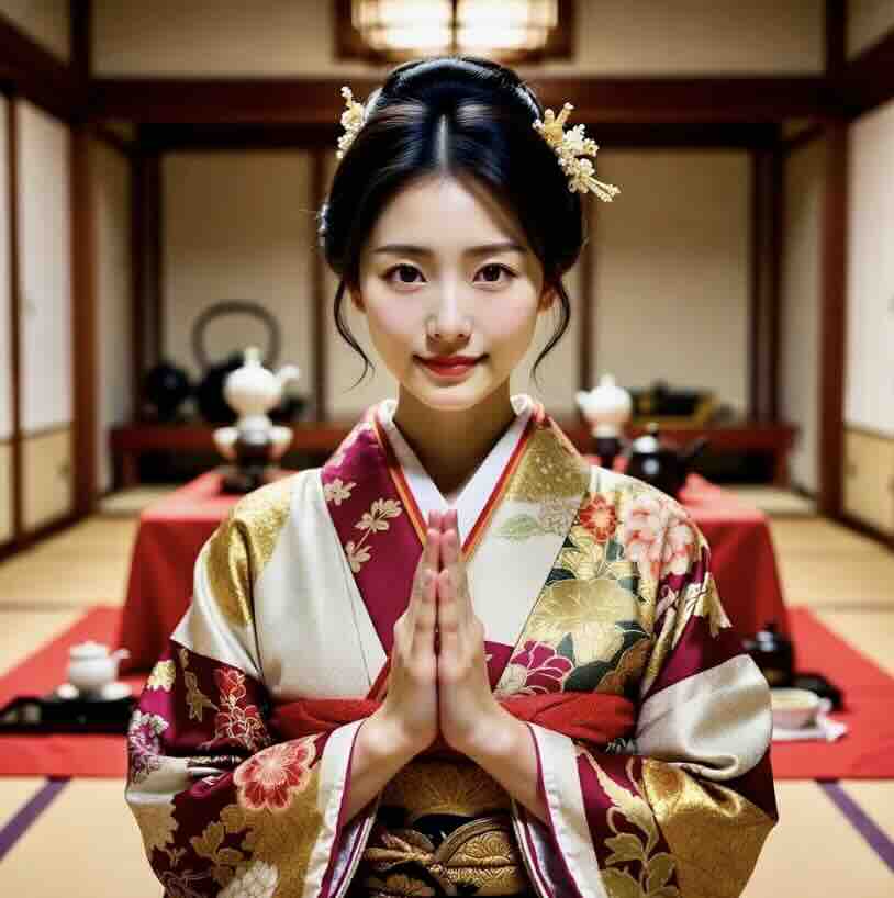 Tea Ceremony - Graceful Maiden of the Jizo Path – JAPANESE BEAUTY