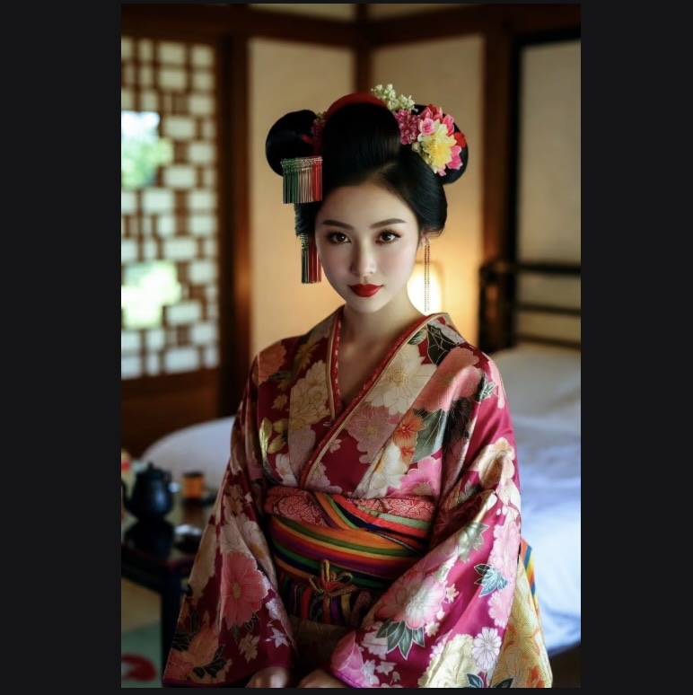 007-Silent Oiran – Prayer Guardian 007 – Japanese Beauty