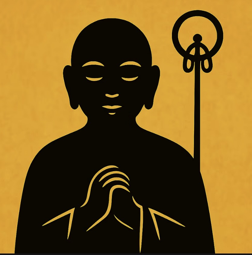 0014 Digital Talisman - Heart-Center Prayer Jizo - Hands of Harmony