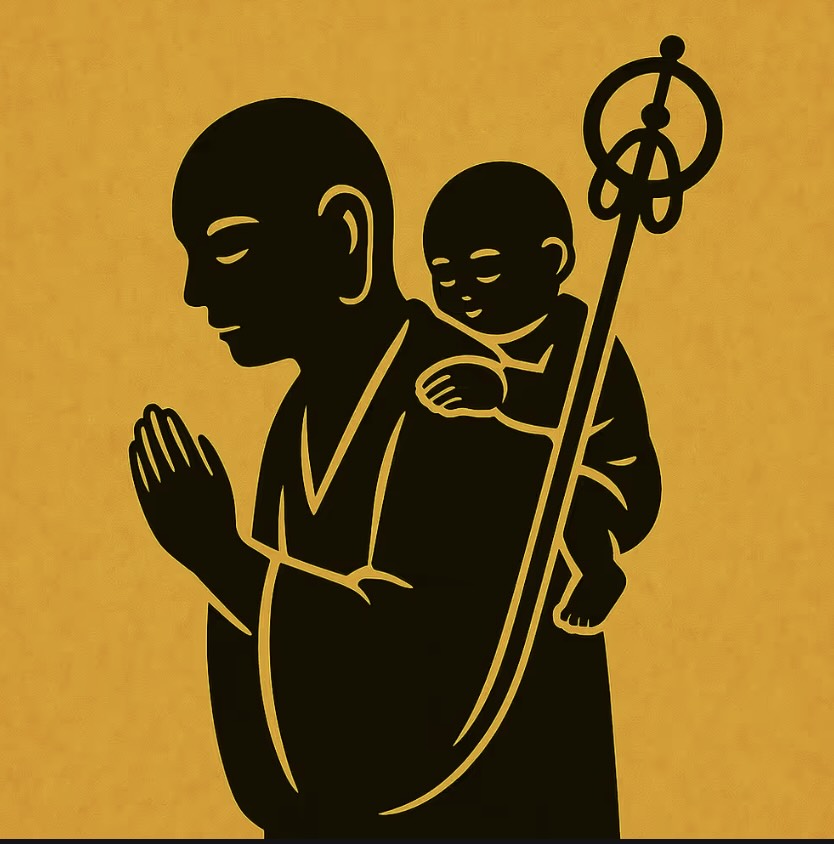 0023 Digital Talisman – Carrying the Weak Jizo – Compassionate Support