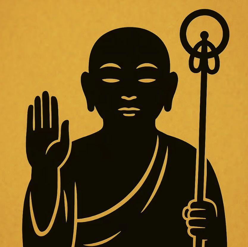 0030 Digital Talisman – Wind-Calming Jizo – Hand that Stops the Storm