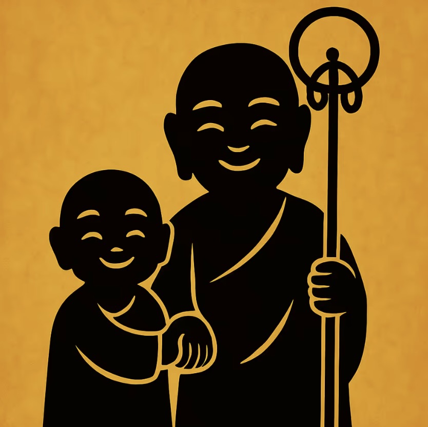 0036 Digital Talisman – Child-Hand Jizo – Holding Hands Kindly