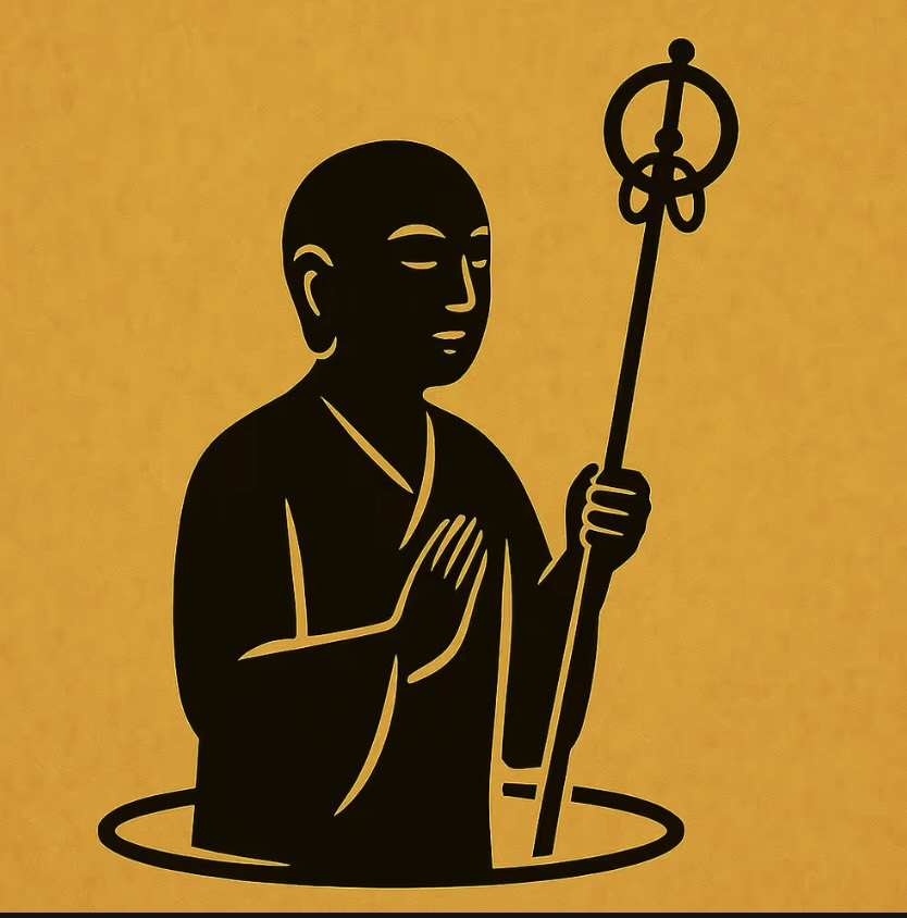 0021 Digital Talisman – Barrier Staff Jizo – Grounded Shield